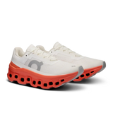 Cloudmonster Women's Shoes - White / Flame - Leopard-Sport-Discount On Running